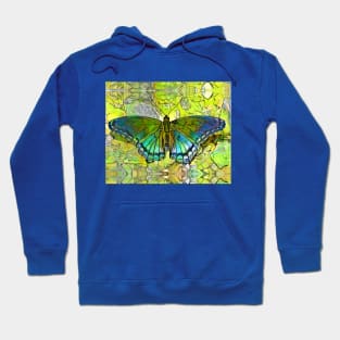 If Butterfly Flew Green Hoodie